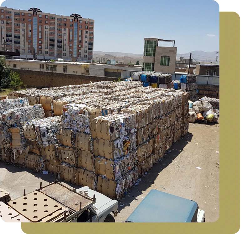 تولید کاغذ از آخال بازیافتی توسط شرکت پیشتازان سلولز شرق